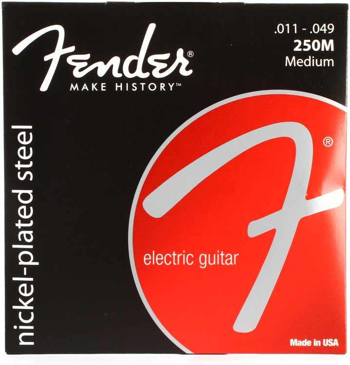 Fender Electric Guitar String Set .011-.049 Nickel