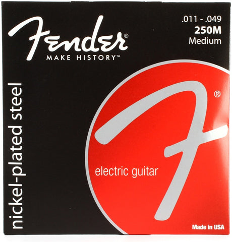 Fender Electric Guitar String Set .011-.049 Nickel