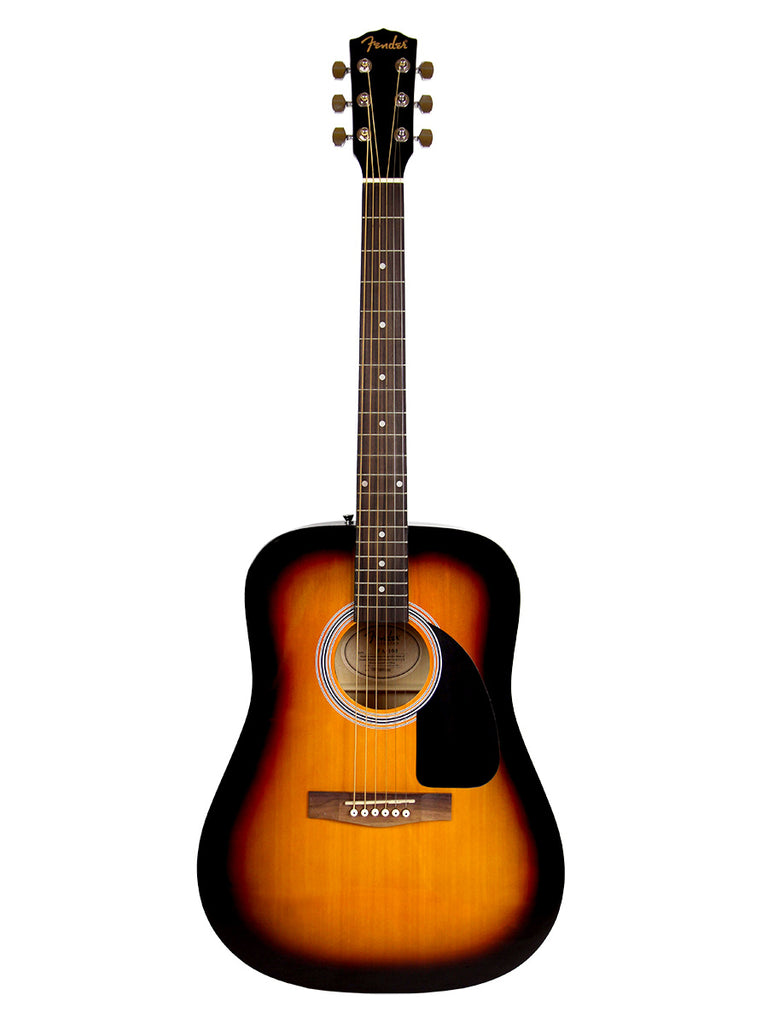 Fender Fa100 Acoustic Sunburst W/Gig Bag
