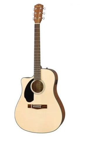Fender Left Handed Solid Top Acoustic/Electric Cutaway
