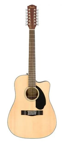 Fender CD60SCE Dread 12 String Nat