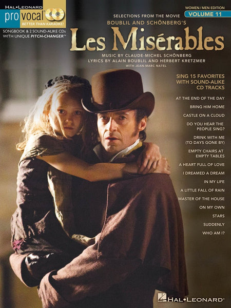 Les Miserables Pro Vocal Bk/Cd