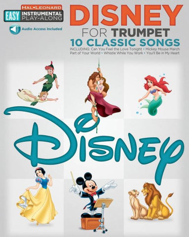 Disney for Trumpet Easy Play Along Online Audio