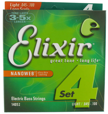 Elixir Bass Nw 4-String Light L/Scale 45-100