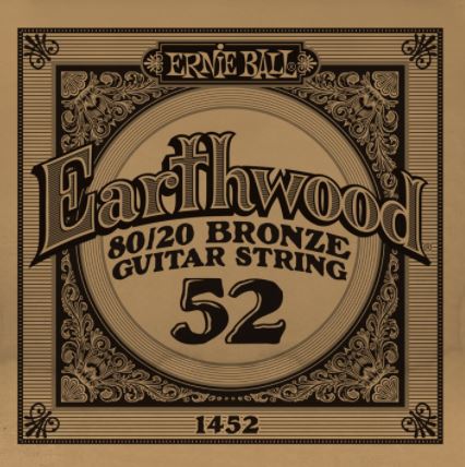 Ernie Ball Earthwood Single .052
