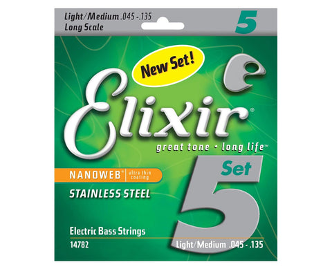 Elixir Bass 5-String Stainless