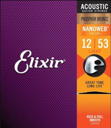 Nanoweb P/Bronze  -  12 - 53 Light Guage