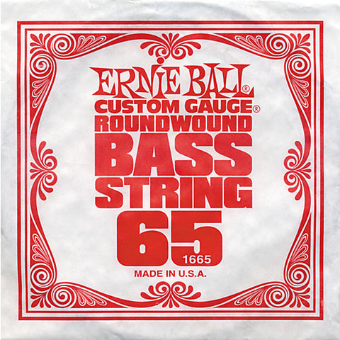 Ernie Ball Bass Single String .65