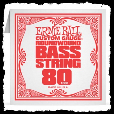 Ernie Ball Bass Single String .80