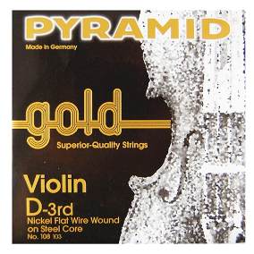 Pyramid Gold 3/4 Violin D String