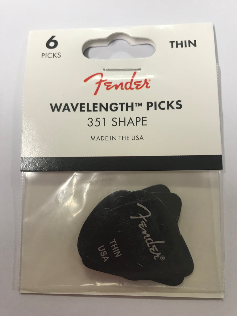 Fender Wavelength 351 Thin 6 Pack Black