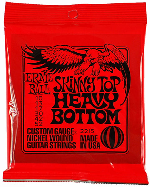 Electric Gtr Str Set 10/52 Sthb Sup Slinky Red