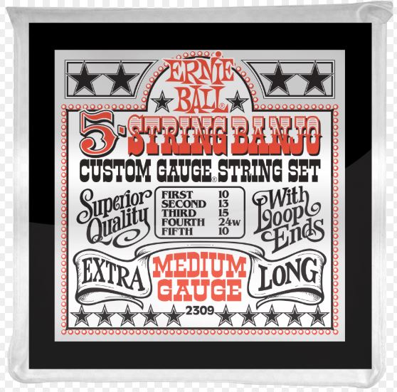 EB 5-String Banjo Set Medium