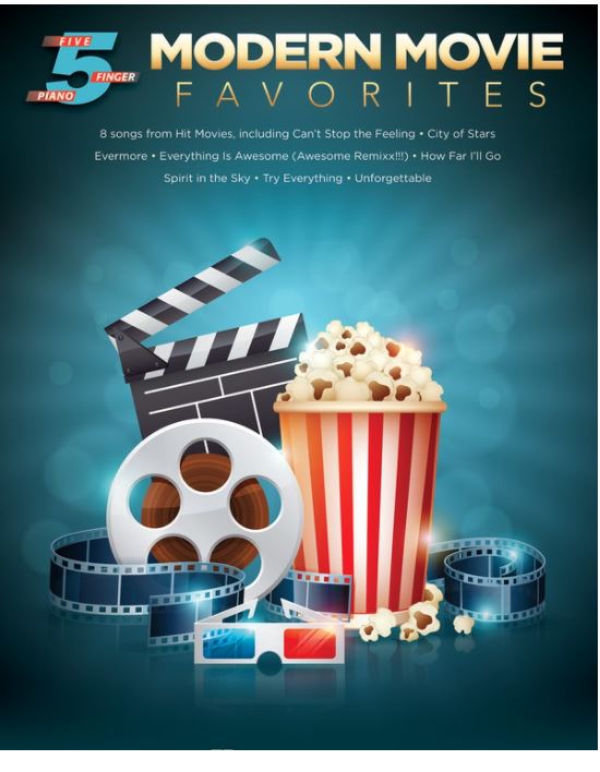 Modern Movie Favourites for Five Finger Piano