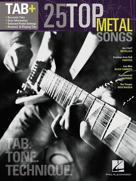 25 Top Metal Songs Tab Tone