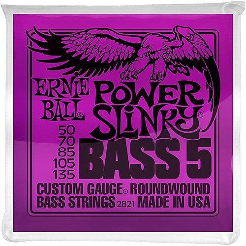 ERNIE BALL Bass GTR 5 Str Set 50/135 Power Slinky