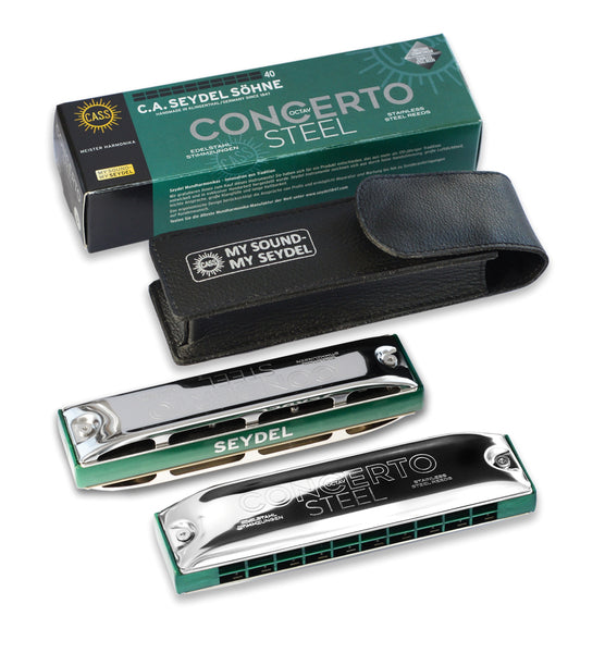 Concerto Steel Octave C 40 Reeds