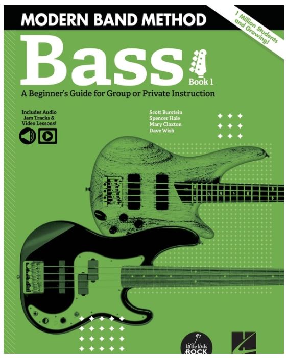 Modern Band Method Bass Bk 1 BK/OLM