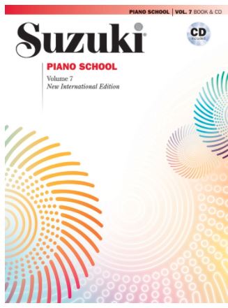Suzuki Piano School Vol 7 Bk/Cd