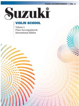 Suzuki Violin School Volume 5 Piano Accomp