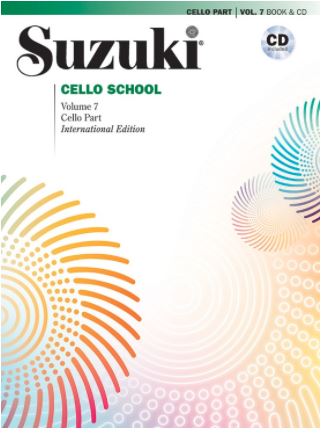 Suzuki Cello School Vol 7 Bk/Cd
