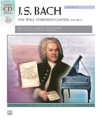 Well Tempered Clavier Vol 2 Bk/Cd Adv