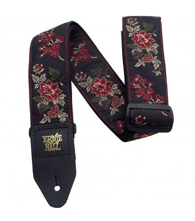 EB Jacquard Strap - Red Rose