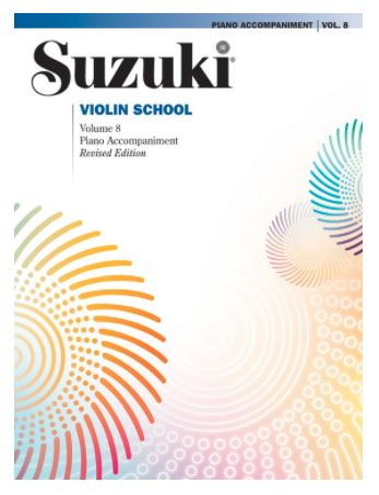 Suzuki Violin School Volume 8 Piano Accomp