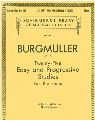 Burgmuller - 25 Studies Op 100 for Piano
