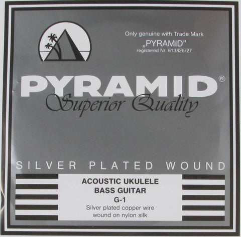 Ukulele Bass STR Set Silver Plated Copper Wound