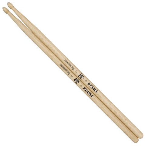 5A Wood Tip Drumsticks Japanese Oak