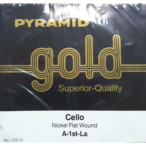 1St A Cello String 3/4 Size Flat Nickel Wound