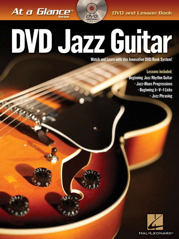 At A Glance Jazz Guitar Bk/DVD
