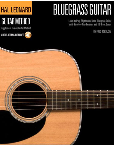 Hal Leonard Guitar Bluegrass Method Bk/Cd