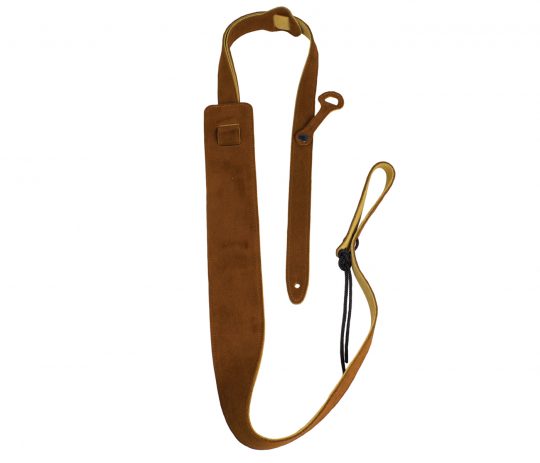 DOBRO/RESONATOR STRAP 2.5" NAT SUEDE