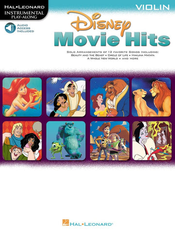 DISNEY MOVIE HITS BK/CD VIOLIN
