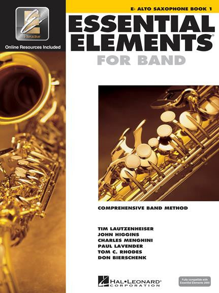 Essential Elements For Band Bk 1 Alto Sax Eei