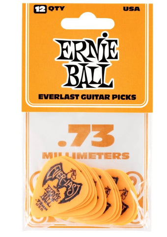 Ernie Ball Everlast Picks 12 Pack .73mm