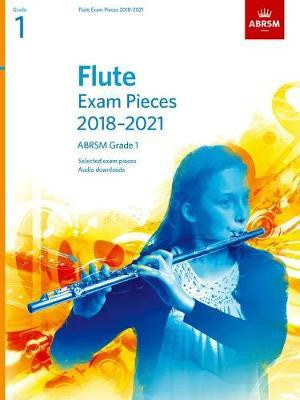 ABRSM FLUTE EXAM PIECES 2018-21 GRADE 1 SC/PT/OA