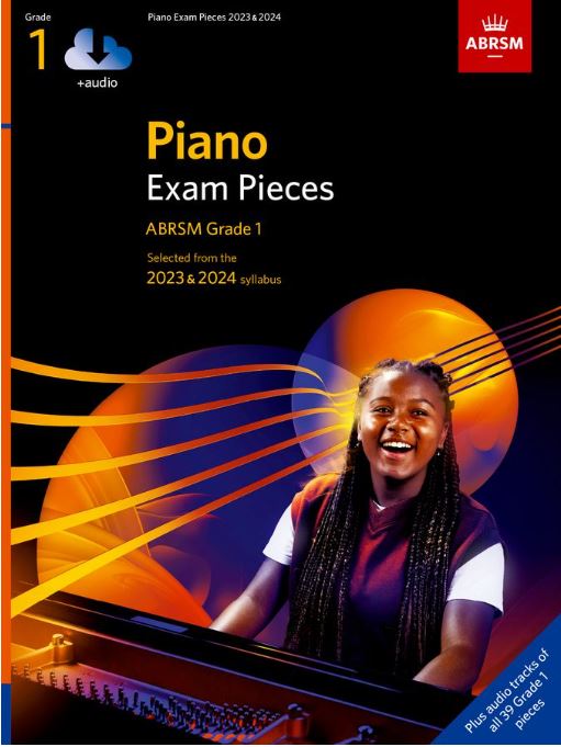 ABRSM Piano Exam Pieces Exam Pieces Grade 1 23-24 Book and OLA