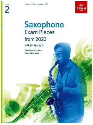 ABRSM Saxophone Exam Piece from 2022 Gr 2