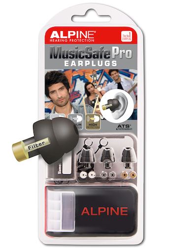 Ear Plugs Musicsafe Pro Black