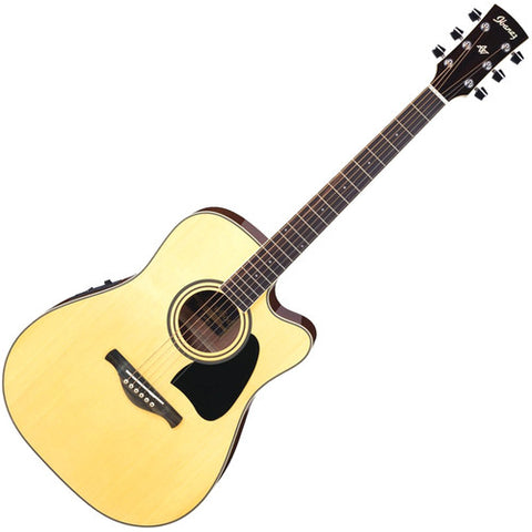 Ibanez AW70ECENT Acoustic/Electric Gtr W/C-Ay Natural Aw70Ece