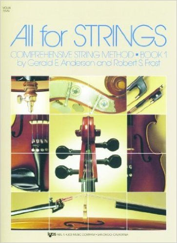 All For Strings Bk 1 Vln