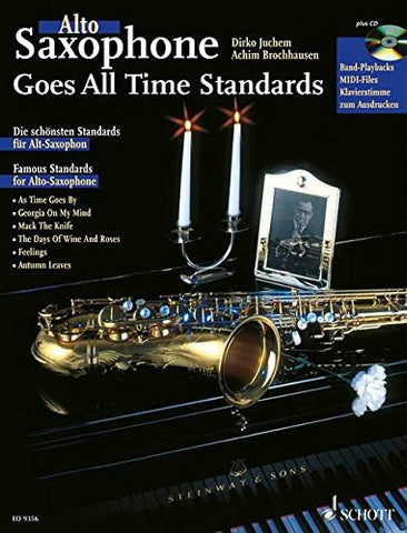 Alto Saxophone Goes All Time Standards Bk/Cd