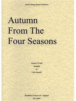 Autumn From Four Seasons Arr Mart