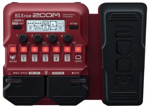 Zoom Bass Multi FX W/Expression