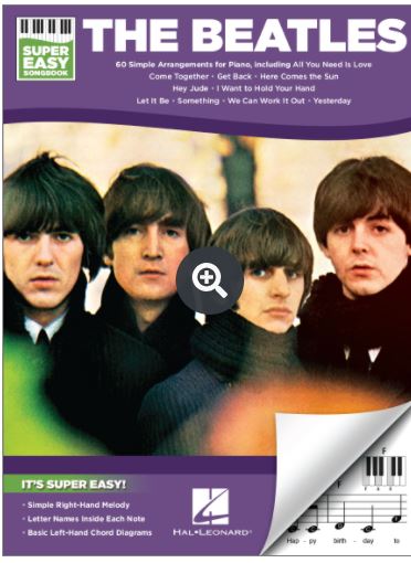 BEATLES SUPER EASY SONGBOOK