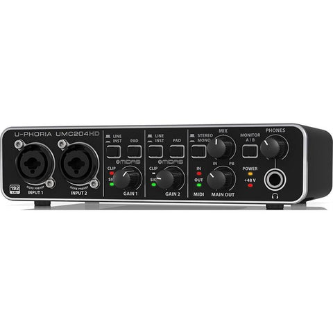 BEHRINGER 2X4 24-BIT/192 KHZ USB AUD/MIDI INTERF