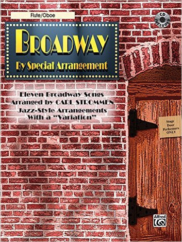 Broadway By Special Arrangement Bk/Cd Flute
